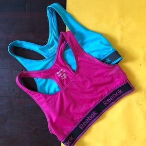 Reebok sports bras